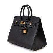 2024 Hermès Birkin 25 Black Epsom GHW