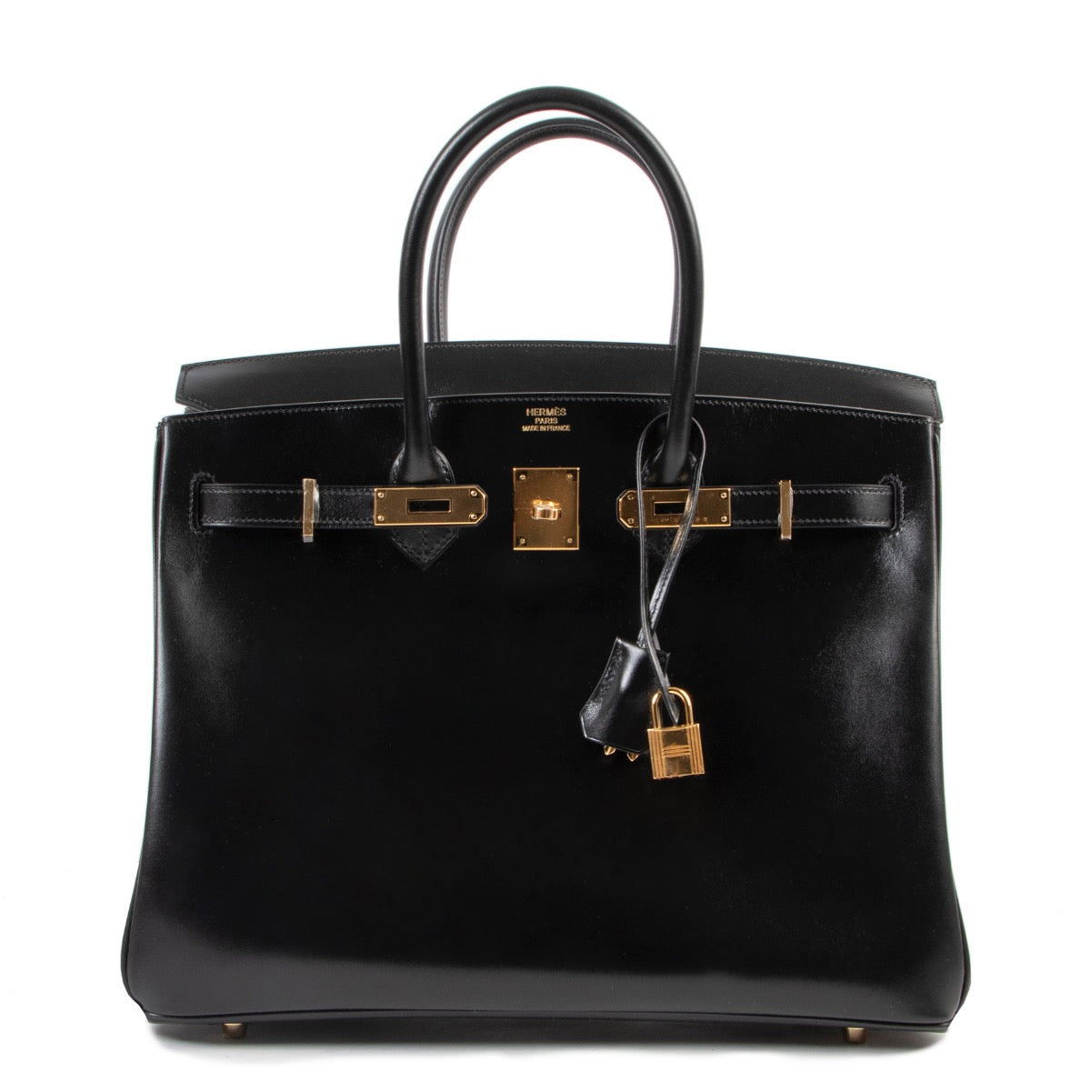 Hermès Birkin 35 Black Box GHW – Labellov