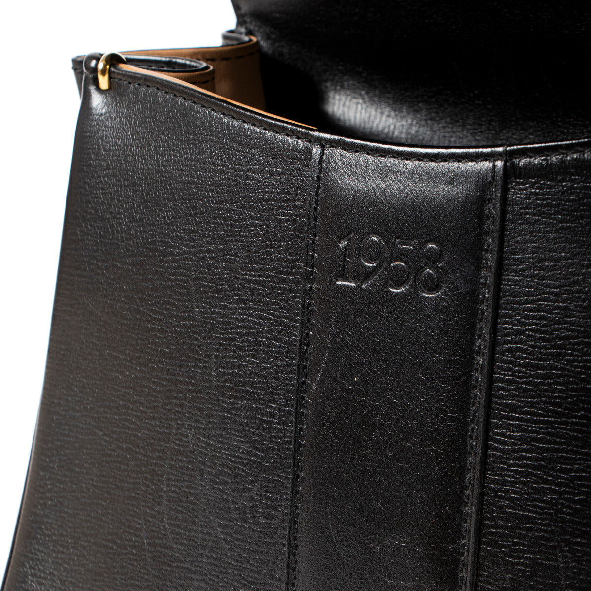 Delvaux Brillant Noir PM GHW Pièce de collection 1958