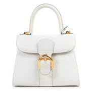 Delvaux White Leather Brillant PM at Labellov online or in store available for a reasonable price and in good condition. Get them now!