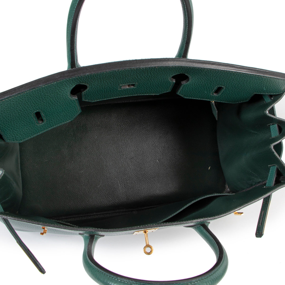 Hermès Birkin 40 Vert Clair Veau Ardennes GHW