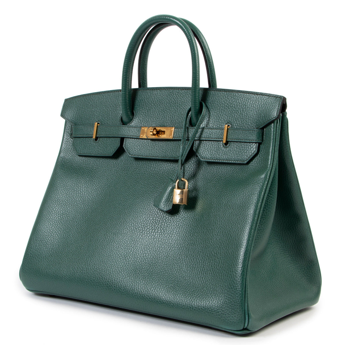 Hermès Birkin 40 Vert Clair Veau Ardennes GHW 100 % authentic vintage luxury for the best price online only available at Labellov Antwerp Luxury
