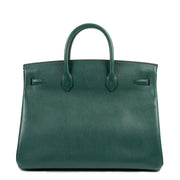 Are you looking for an authentic designer Hermès Birkin 40 Vert Clair Veau Ardennes GHW