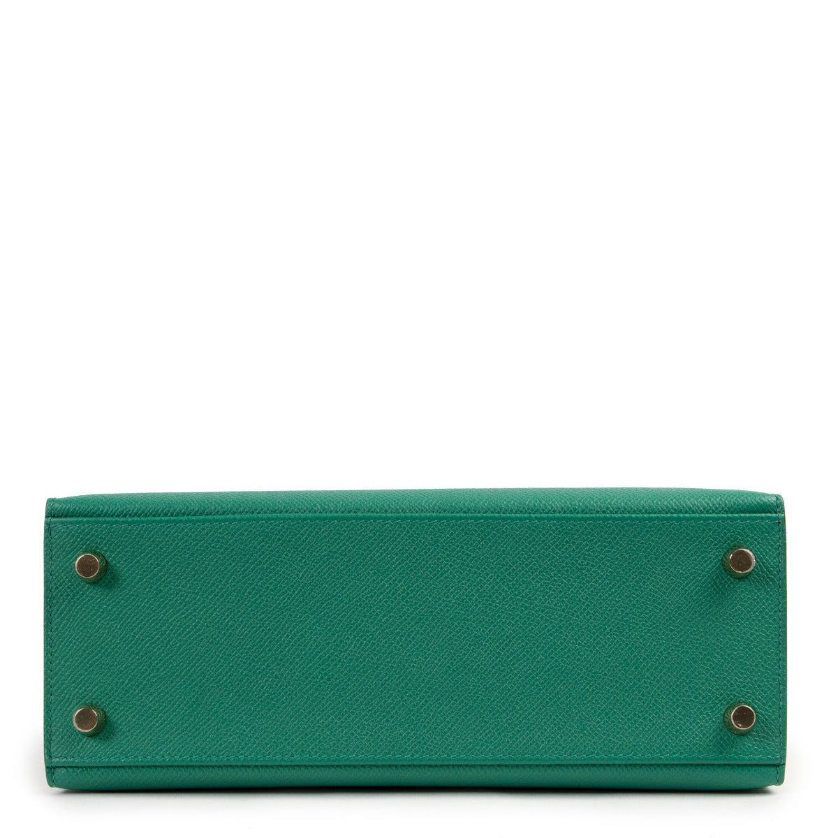 Hermès Kelly Sellier 25 Perso Veau Epsom Vertigo / Craie GHW