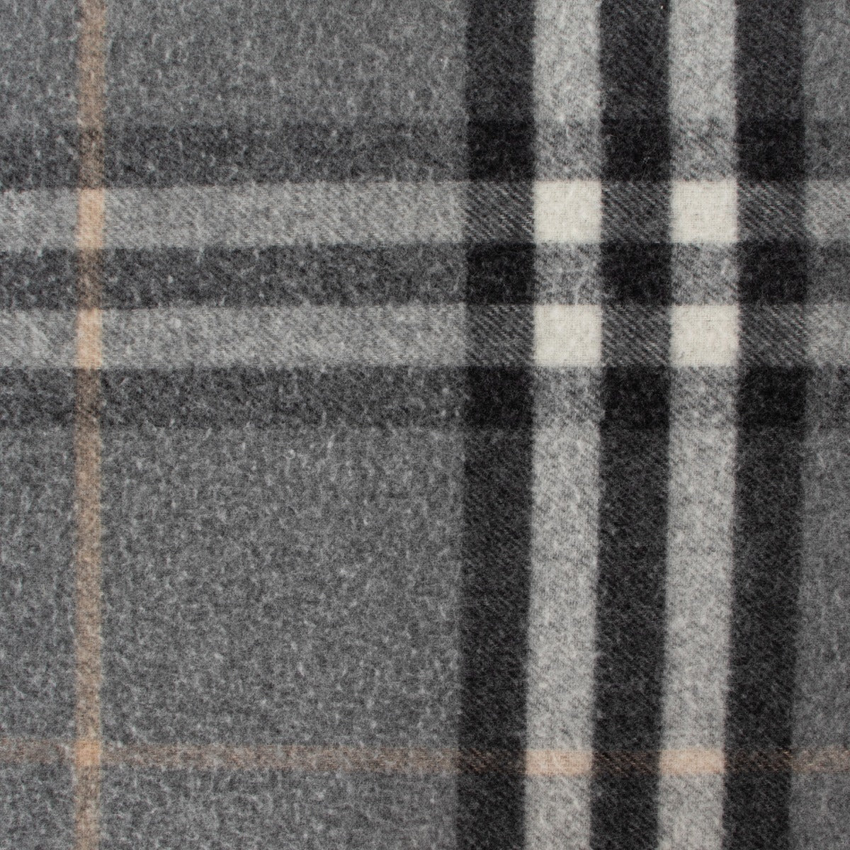 Buy Second hand Vintage Burberry Wool Cashmere Scarf grey at Labellov