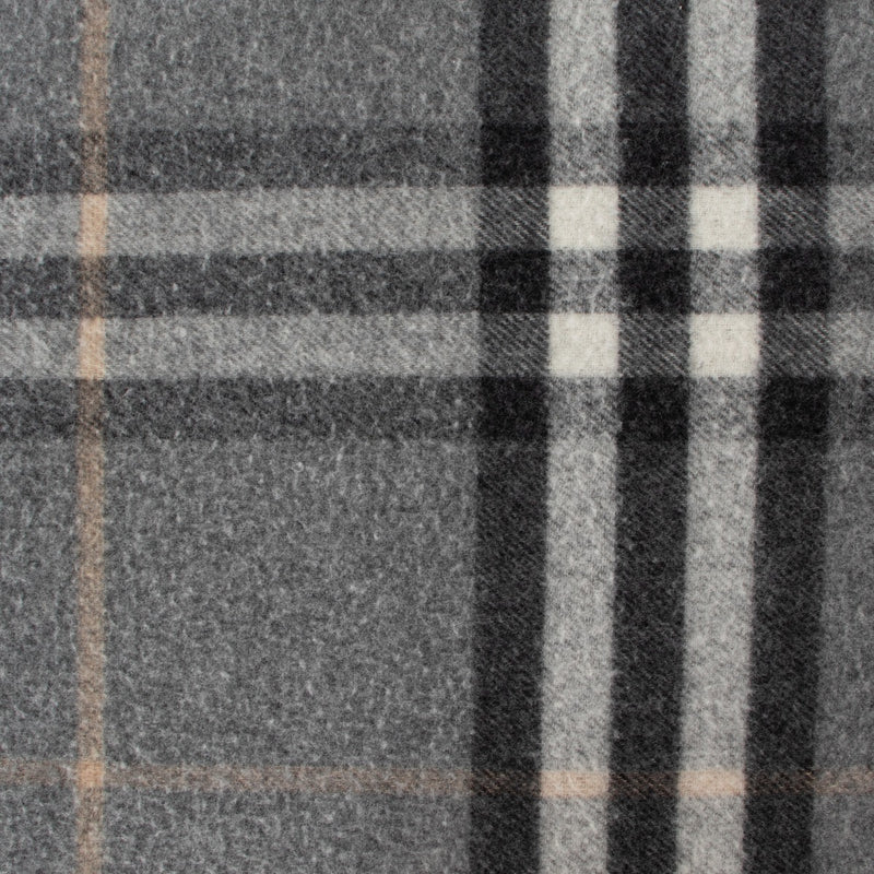 Buy Second hand Vintage Burberry Wool Cashmere Scarf grey at Labellov