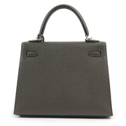Hermès Kelly 25 Epsom Veau Vert de Gris PHW pour le meilleur prix chez Labellov à Anvers