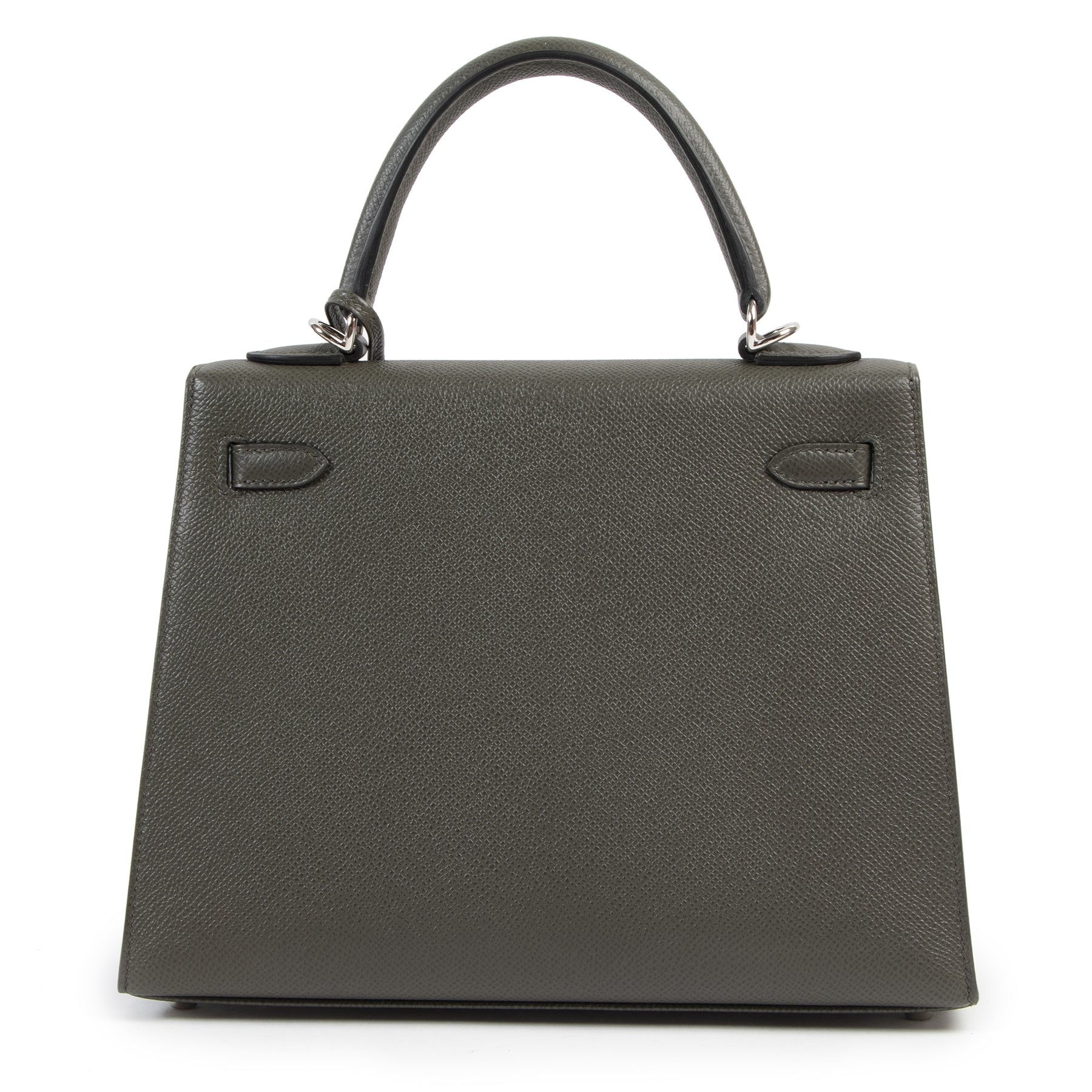 Hermès Kelly 25 Epsom Veau Vert de Gris PHW pour le meilleur prix chez Labellov à Anvers