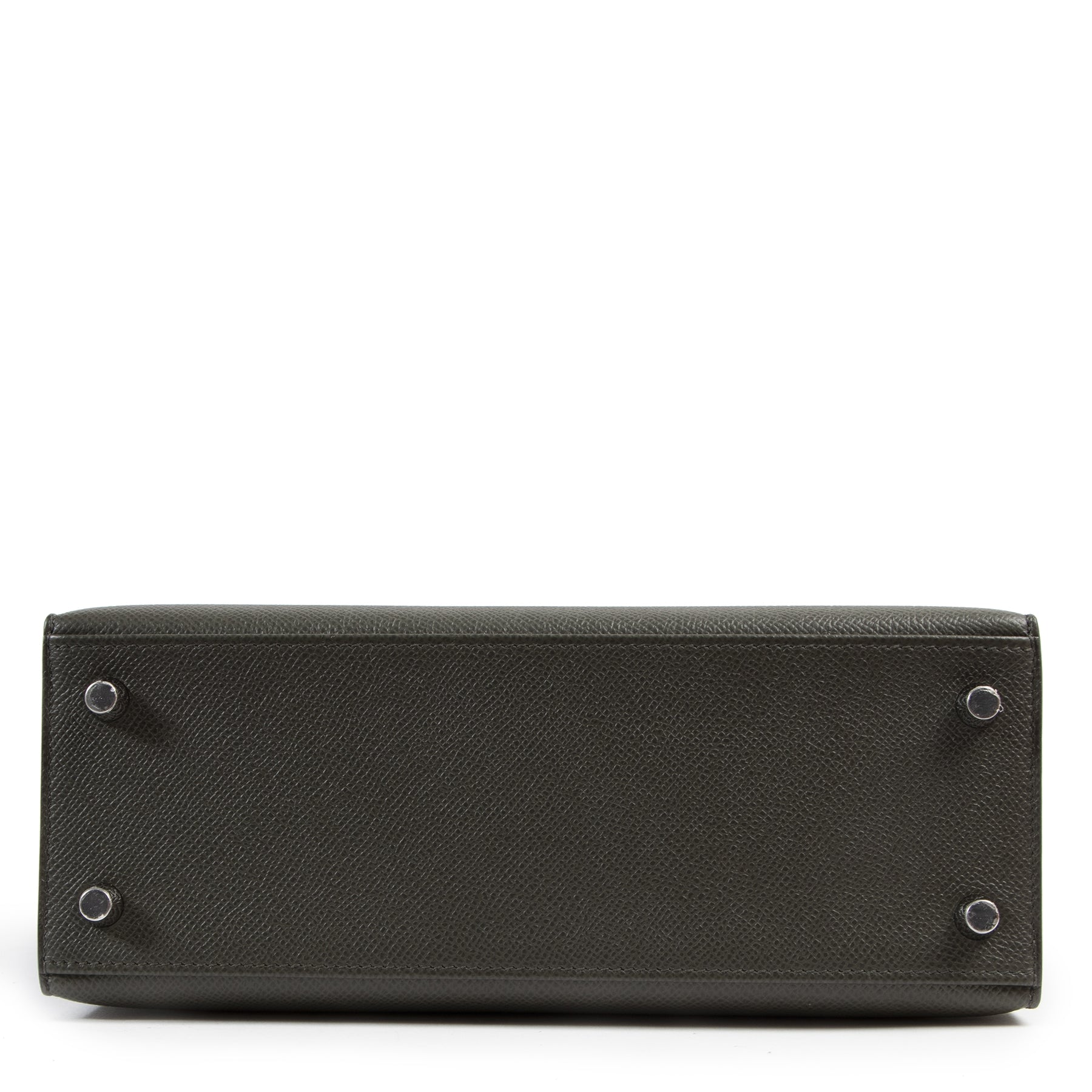 Hermès Kelly 25 Epsom Veau Vert de Gris PHW for the best price Hermès Kelly 25 Epsom Veau Vert de Gris PHW