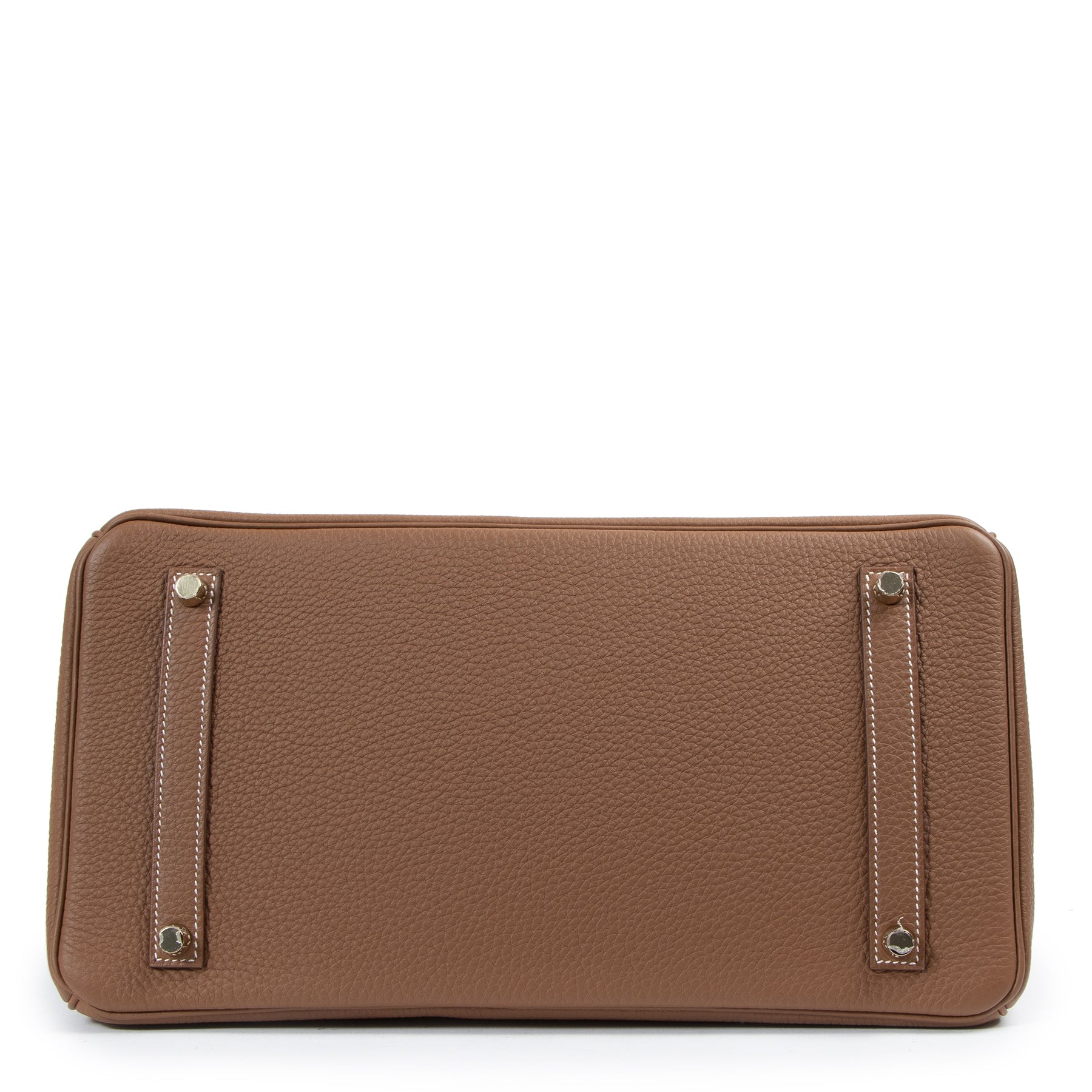 Hermès Birkin 35 Verso Or / Géranium Togo GHW
