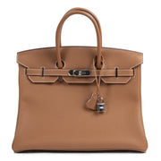 *Never Used* Hermes Birkin 35 Togo Gold PHW