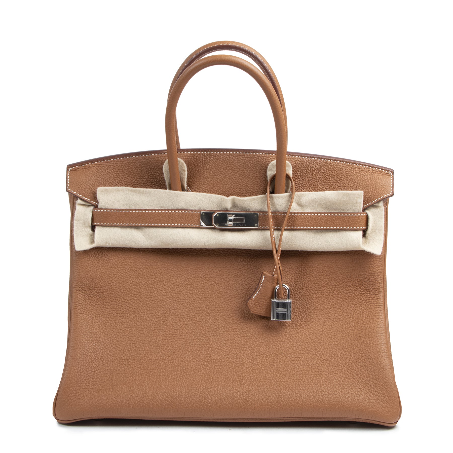 acheter en ligne seconde main *Never Used* Hermes Birkin 35 Togo Gold PHW