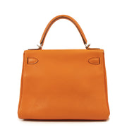 skip the waitinglist shop safe online Hermes Kelly 28 Togo Orange PHW
