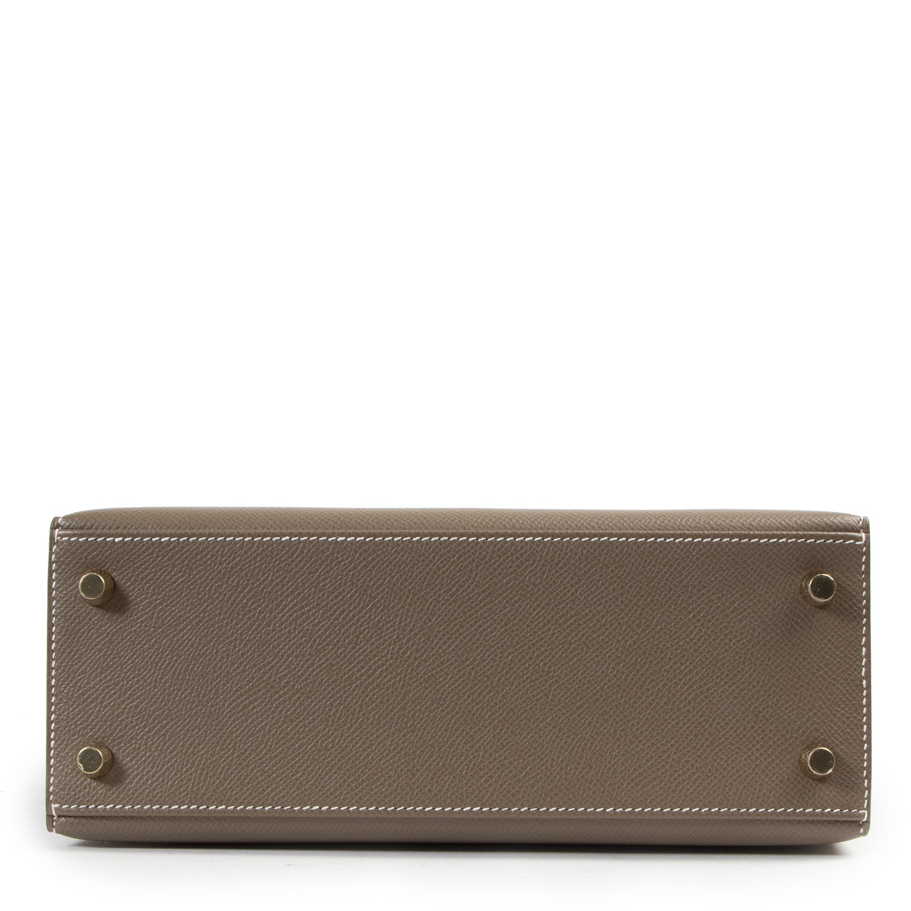 Hermès Kelly 25cm étoupe epsom GHW