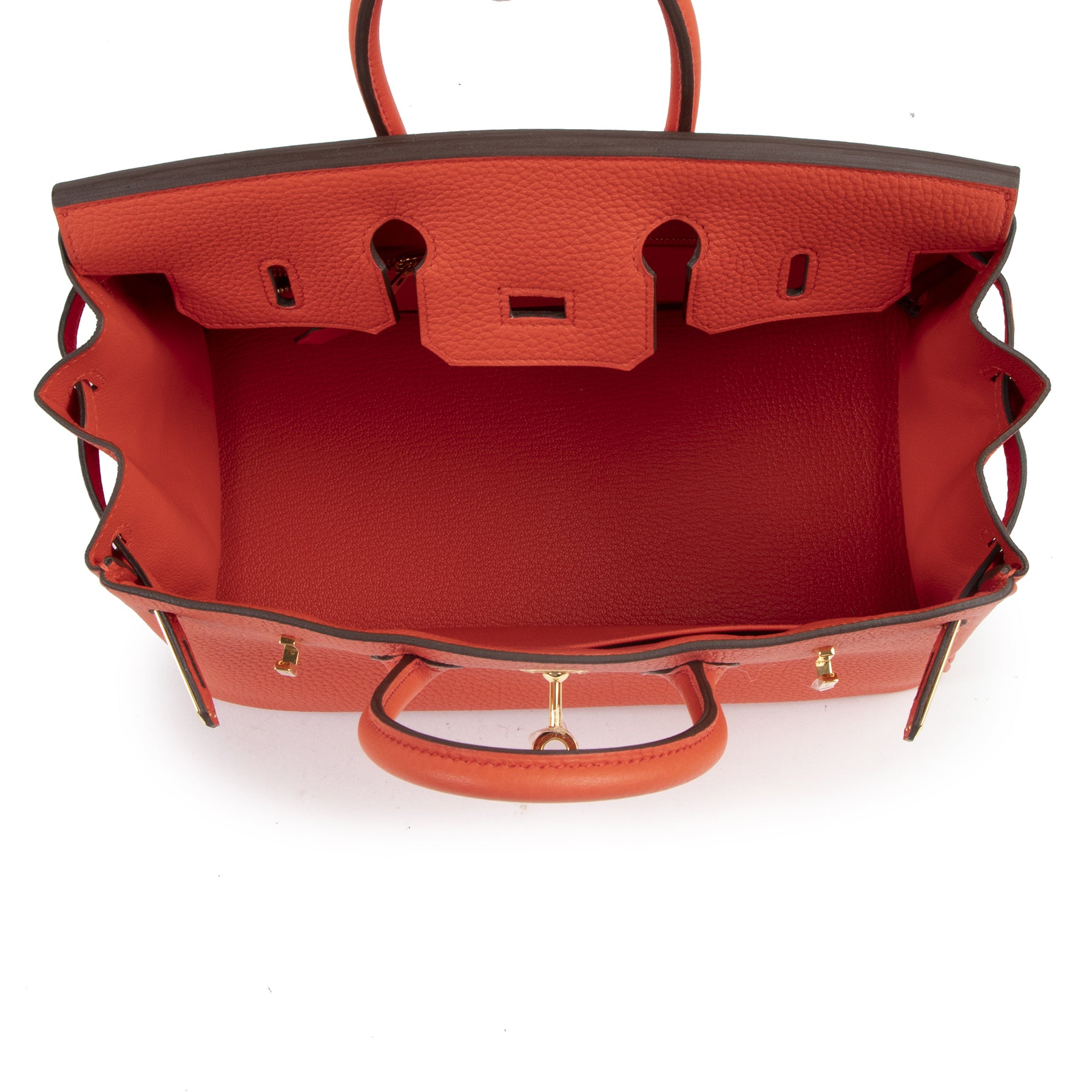 Hermès Birkin 25 Togo Capucine GHW