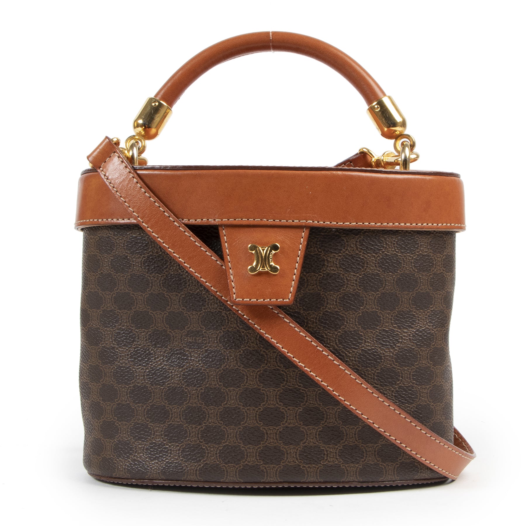 Celine Vintage Macadam Crossbody Bag