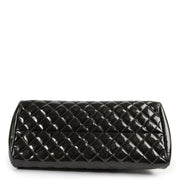 Authentic secondhand Chanel Gold Quilted Patent Leather Mademoiselle Bag designer bags fashion luxury vintage webshop safe secure online shopping
