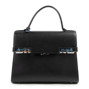 shop safe online Delvaux Tempête GM Black Calf Souple