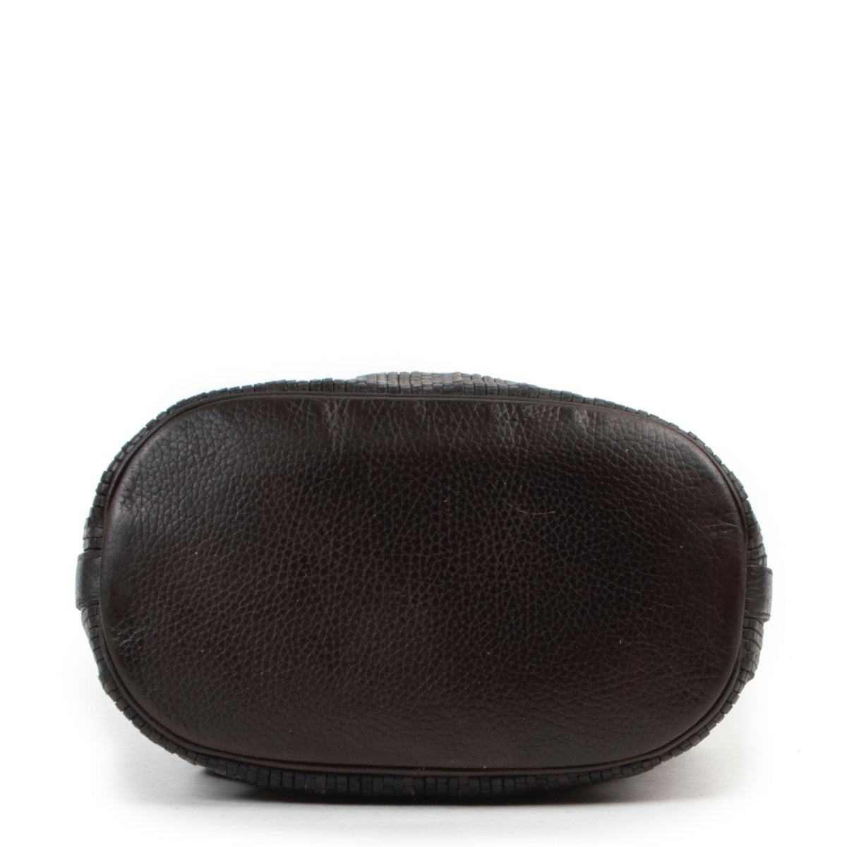 Delvaux Black And Brown Calicot Crossbody Bag
