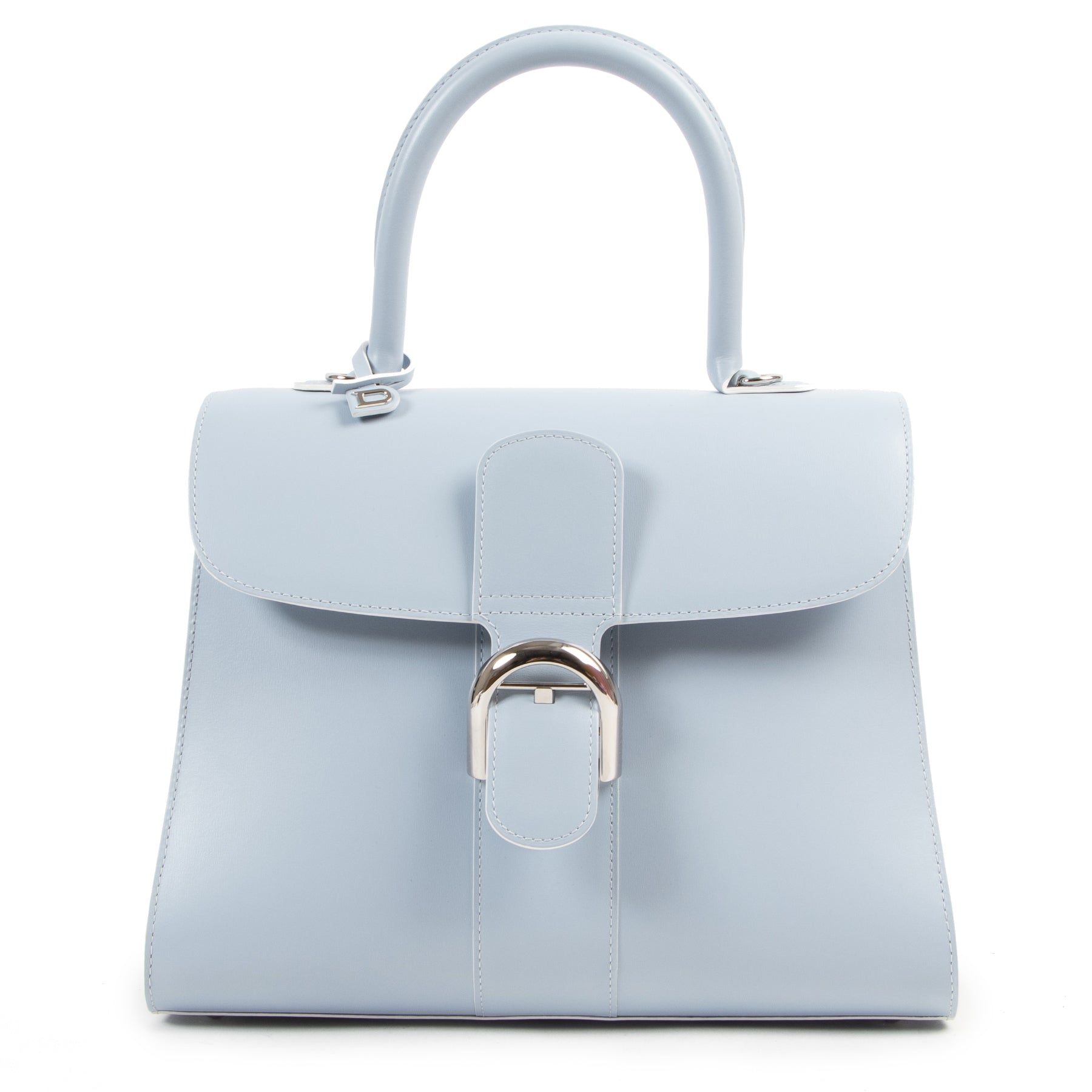 shop safe online Delvaux Skyway Box Calf Brillant MM + Strap