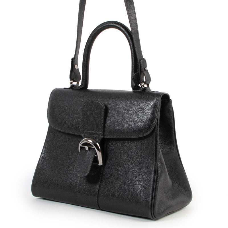 Delvaux Black Rodéo Calf Brillant MM tweedehads tegen de beste prijs