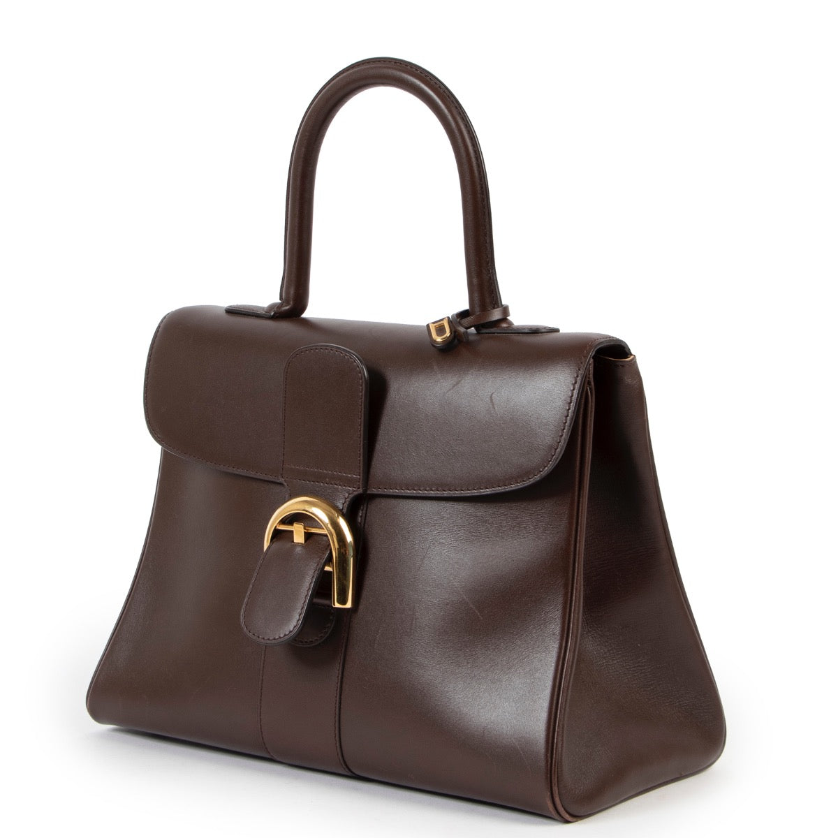 Delvaux Brown Brillant MM GHW box at Labellov online or in store available for a reasonable price and in good condition. Get them now!