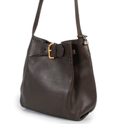 Shop safe online 100% authentic second hand Delvaux Brown Nomade Shoulder Bag at Labellov in Antwerp.