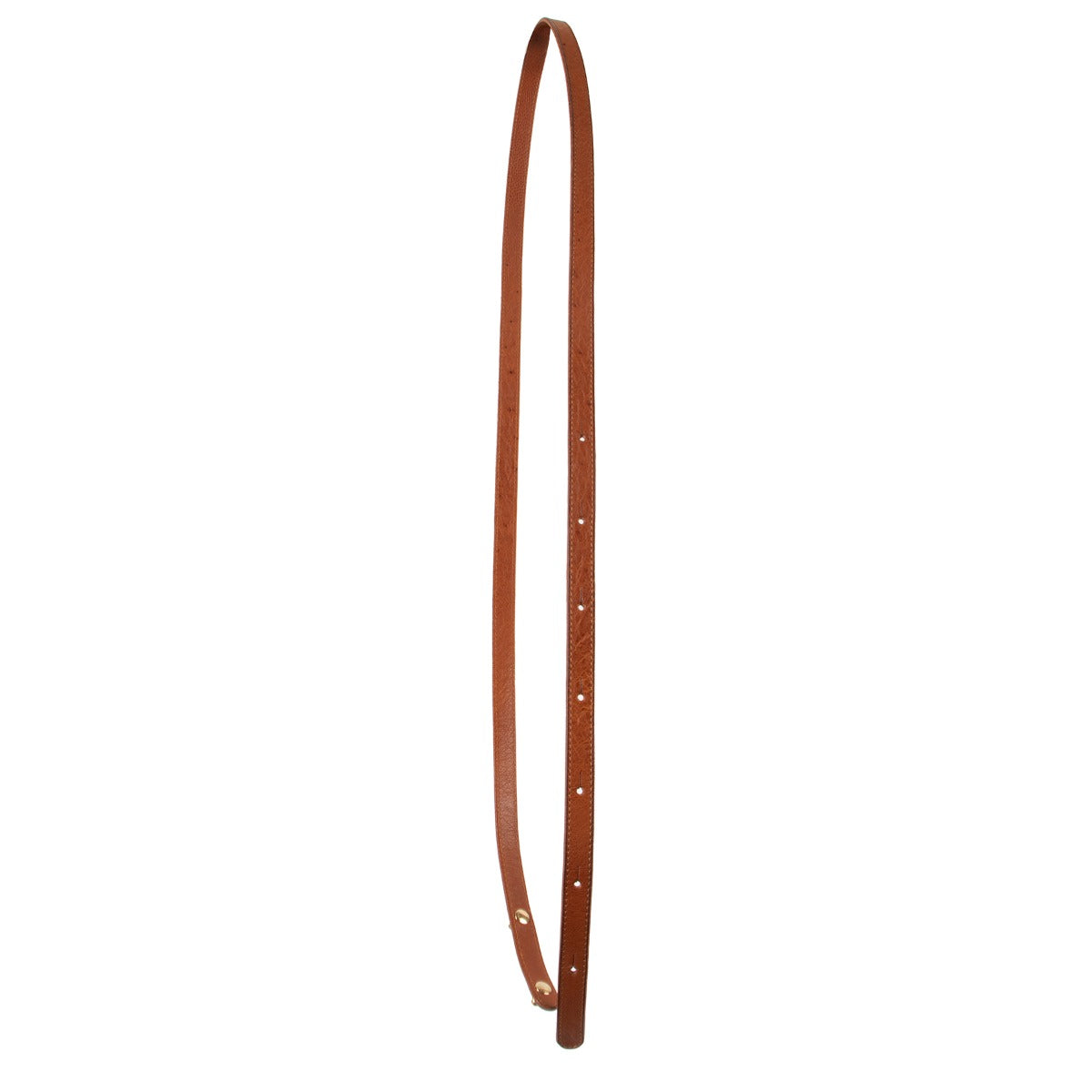 Delvaux Brandy Ostrich Brillant Shoulder Strap