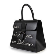 acheter en ligne seconde main As New Delvaux L'Humour Brillant MM 'Ceci N'est Pas Un Delvaux' Limited Edition
