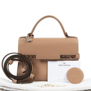 acheter en linge neuf Delvaux Mini Tempete Calf Souple Vison