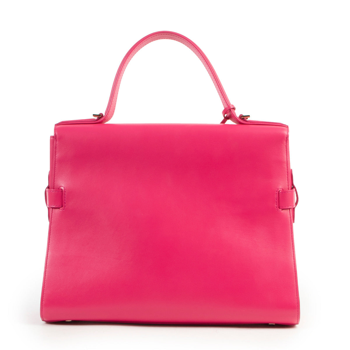 Delvaux Rose Indien Supple Calf Tempête GM
