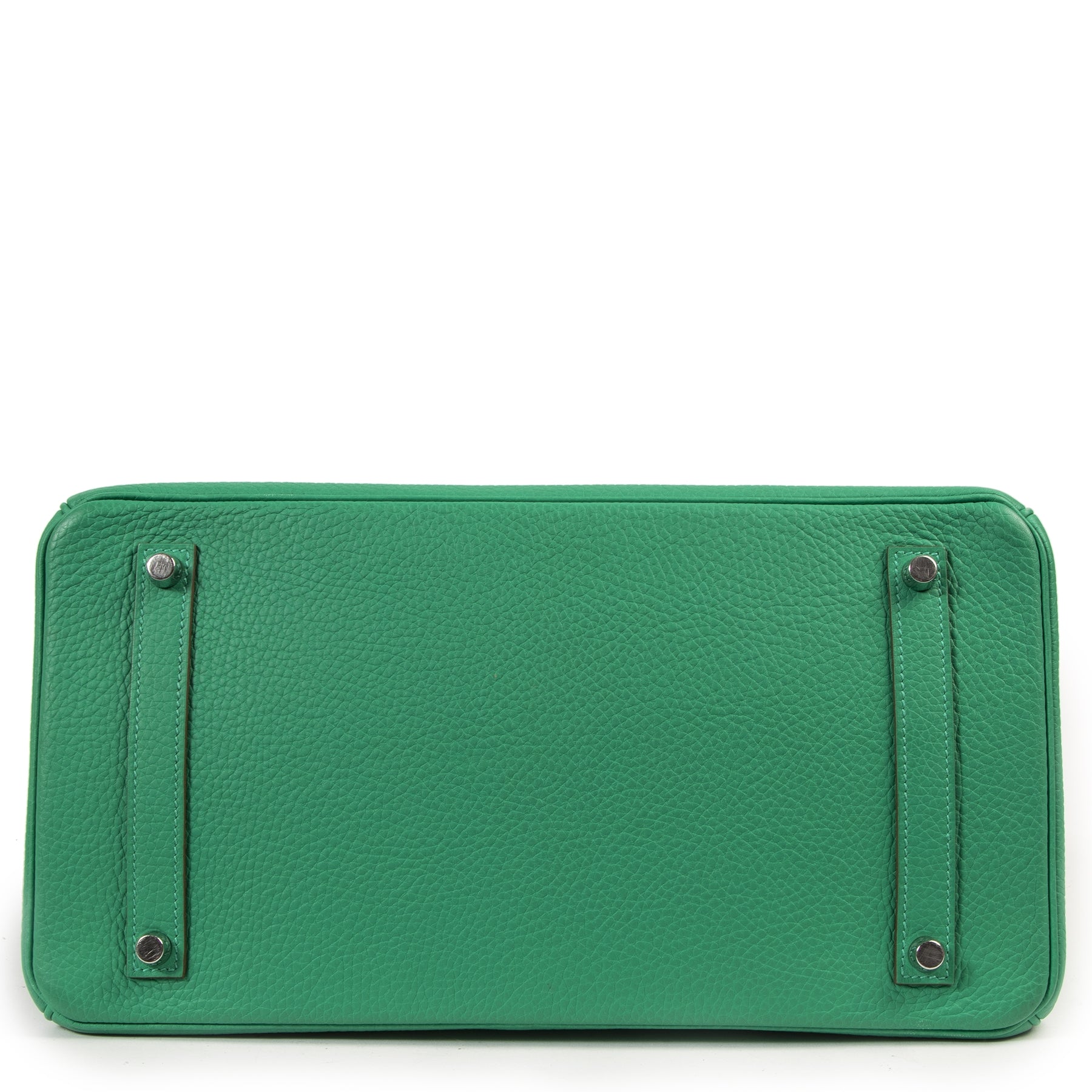 Hermès Birkin 35cm Taurillon Clemence Vert Menthe PHW