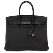 Hermès Birkin 35 Black Togo PHW for the best price at Labellov secondhand luxury