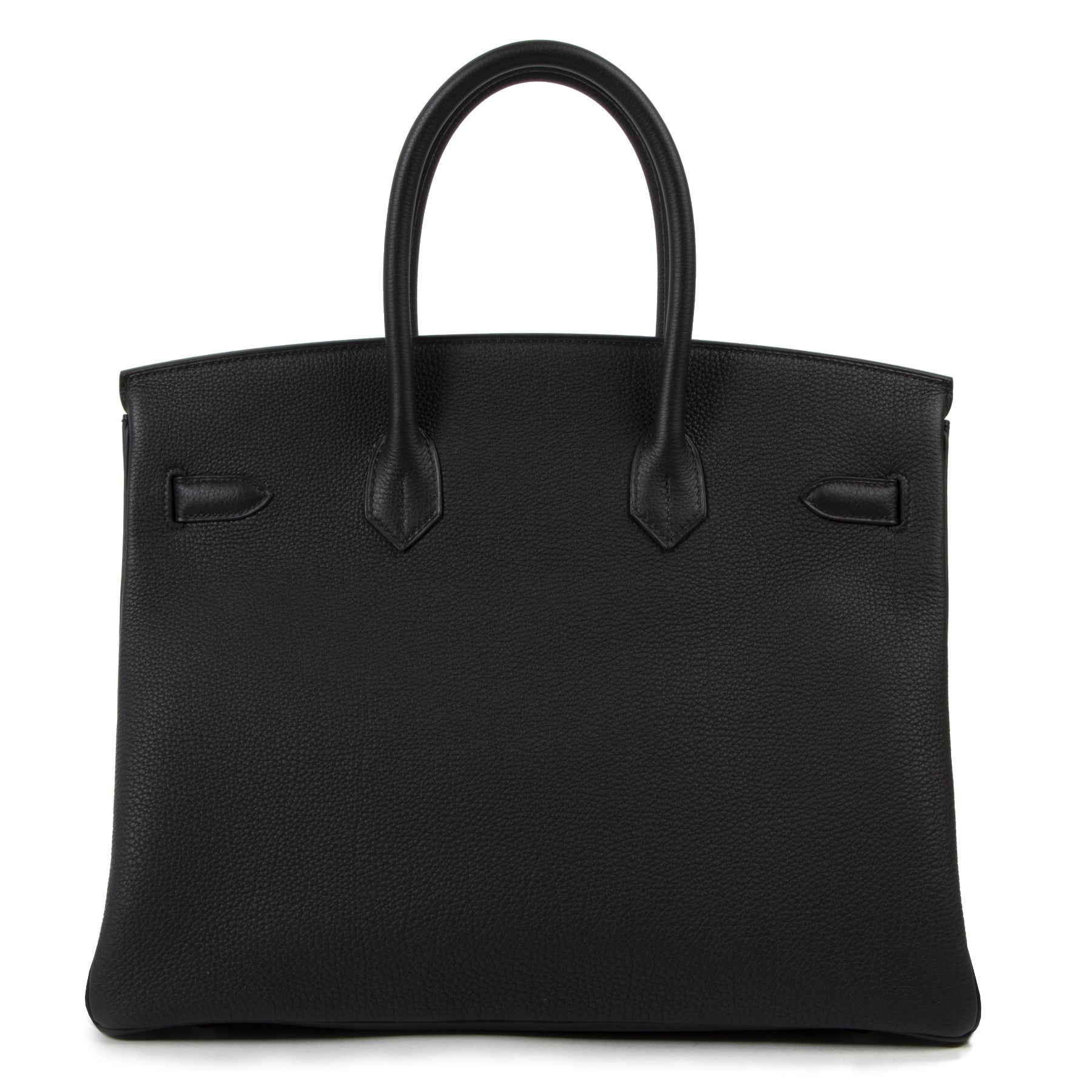are you looking for an authentic and iconic Hermès Birkin 35 Black Togo PHW?
