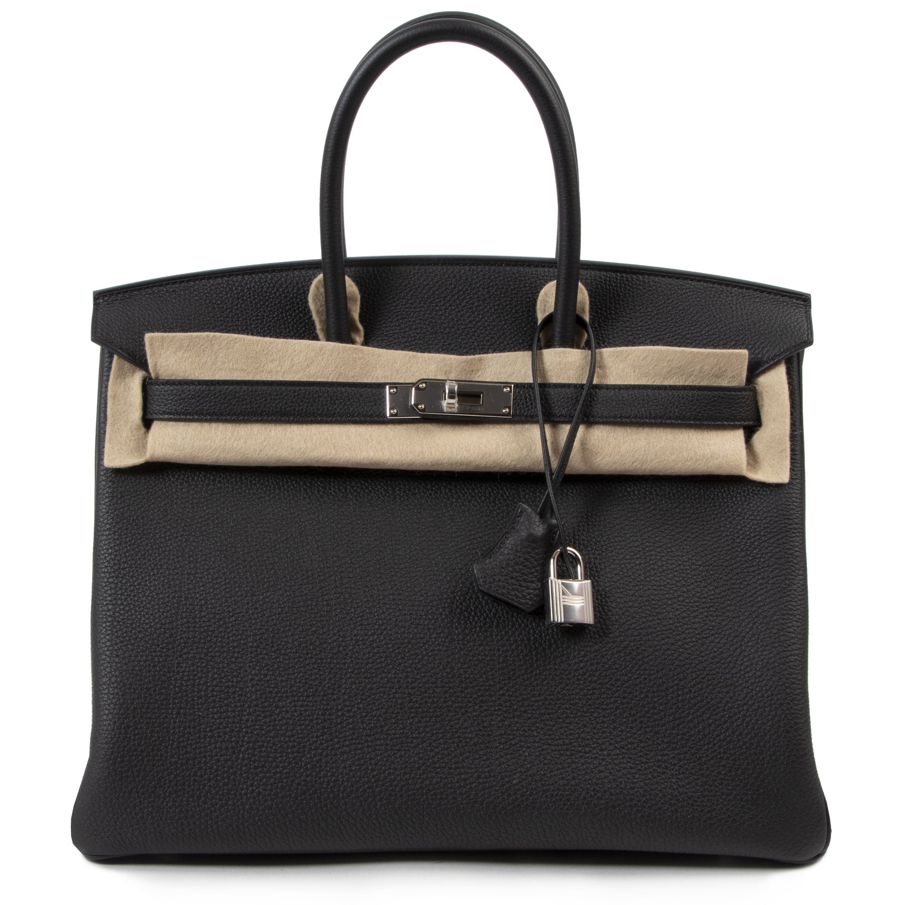 Hermès Birkin 35 Zwart Togo PHW