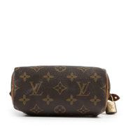 Authentieke Tweedehands Louis Vuitton Mini Speedy Bandoulière juiste prijs veilig online shoppen luxe merken webshop winkelen Antwerpen België mode fashion