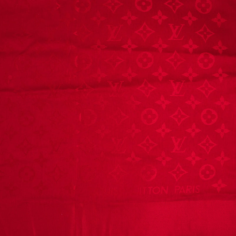 Louis Vuitton Red Scarf