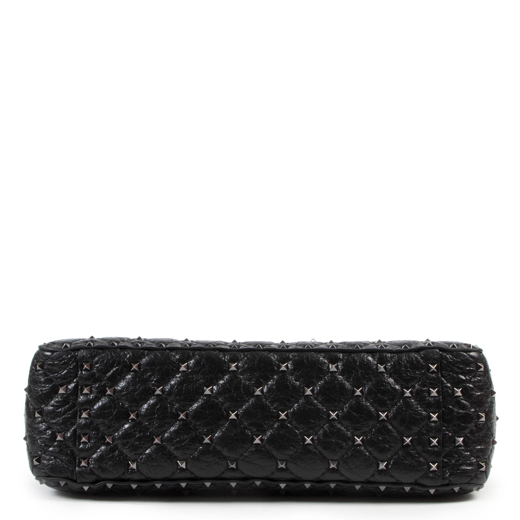 Valentino Garavani Black Rockstud Spike Bag