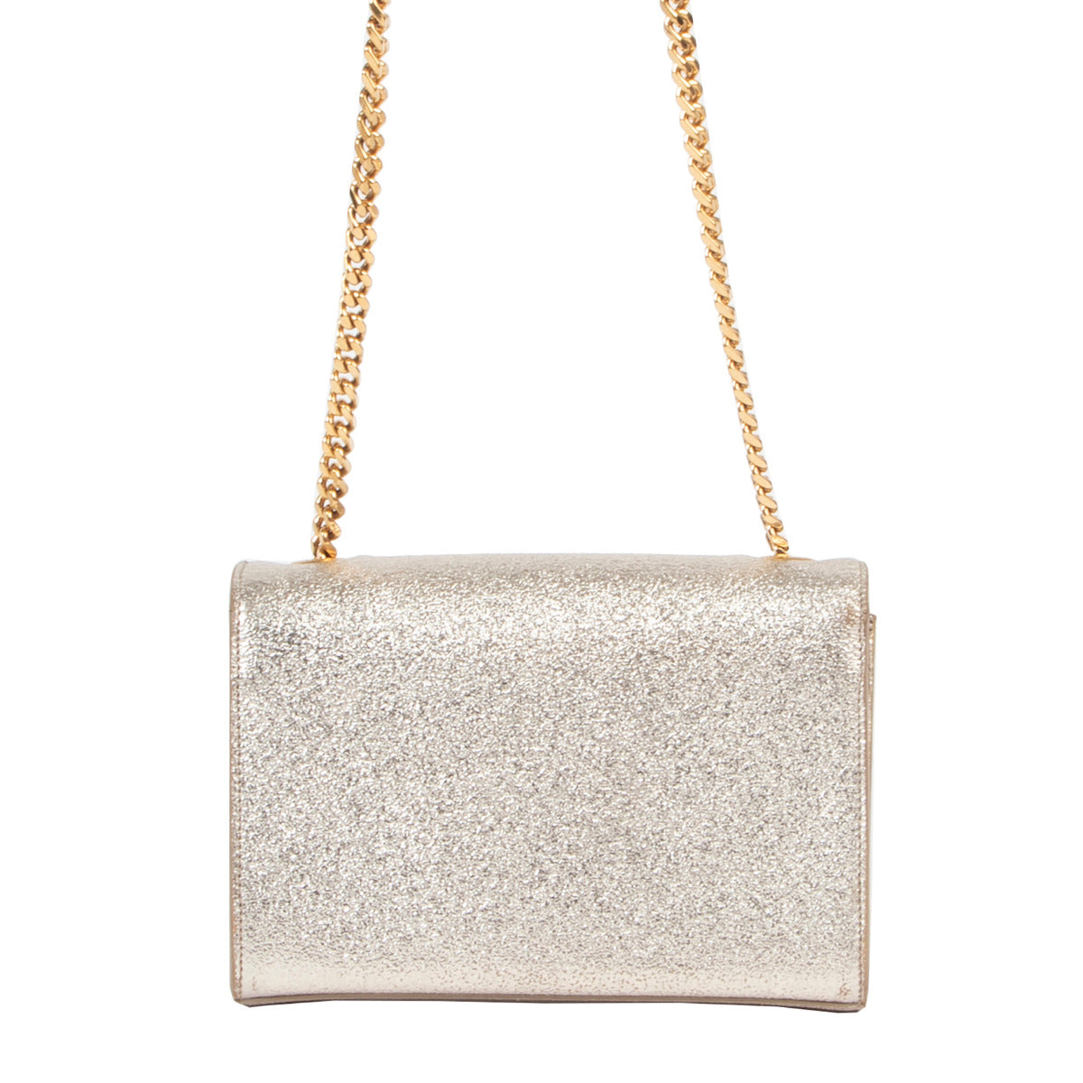 Saint Laurent Gold Kate Tassel Mini Bag