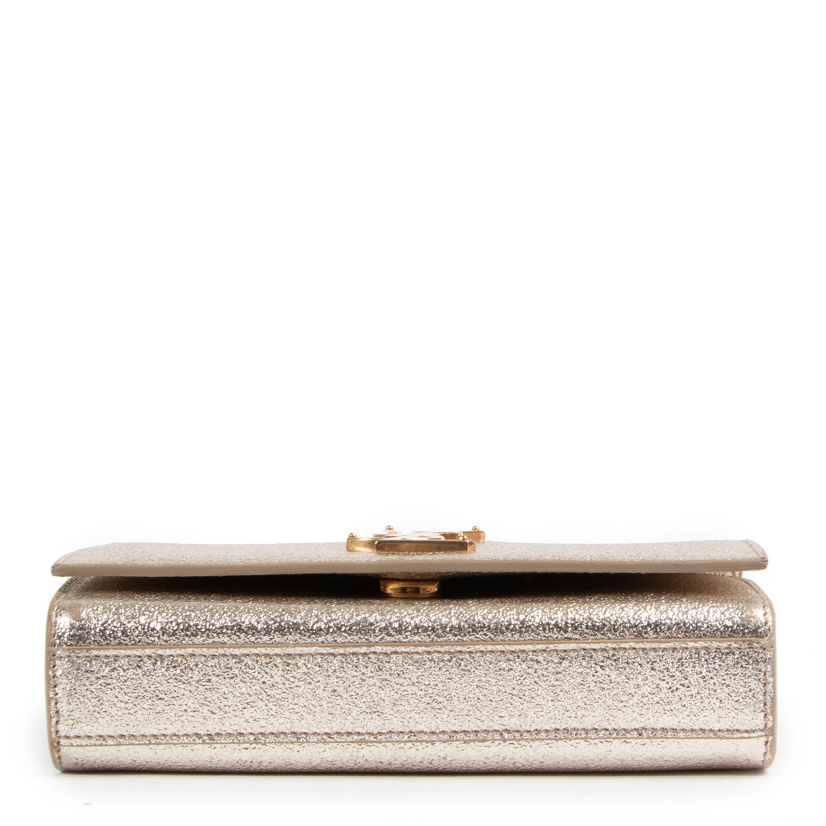 Saint Laurent Gold Kate Tassel Mini Bag