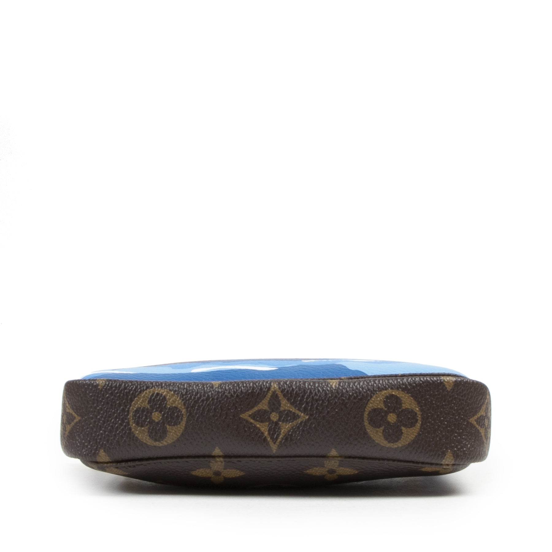 Authentieke Tweedehands Louis Vuitton Mini Pochette Accessoire Monogram juiste prijs veilig online shoppen luxe merken webshop winkelen Antwerpen België mode fashion