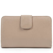 Authentic secondhand Prada Beige Medium Saffiano Wallet designer accessories fashion luxury vintage webshop