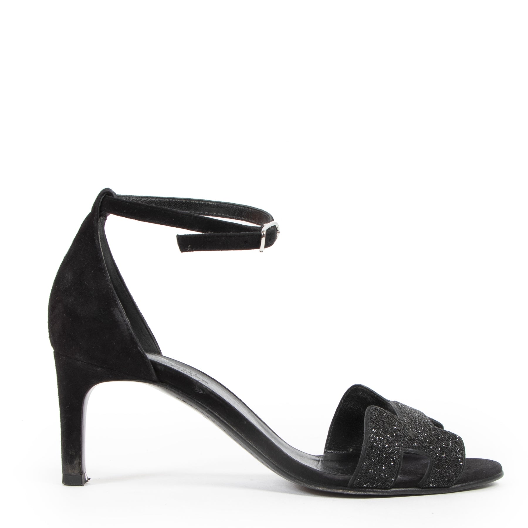 Authentieke tweedehands Hermès schoenen bij LabelLOV Antwerpen Webshop België luxe designer vintage