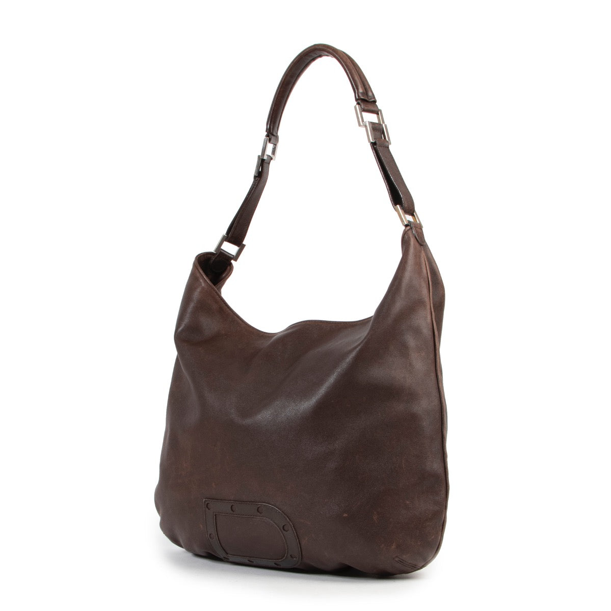 Buy and sell your authentic designer bags such as this Delvaux Brown Le Louise Tote Shoulder Bag online or in store at Labellov secondhand luxury in Antwerp.