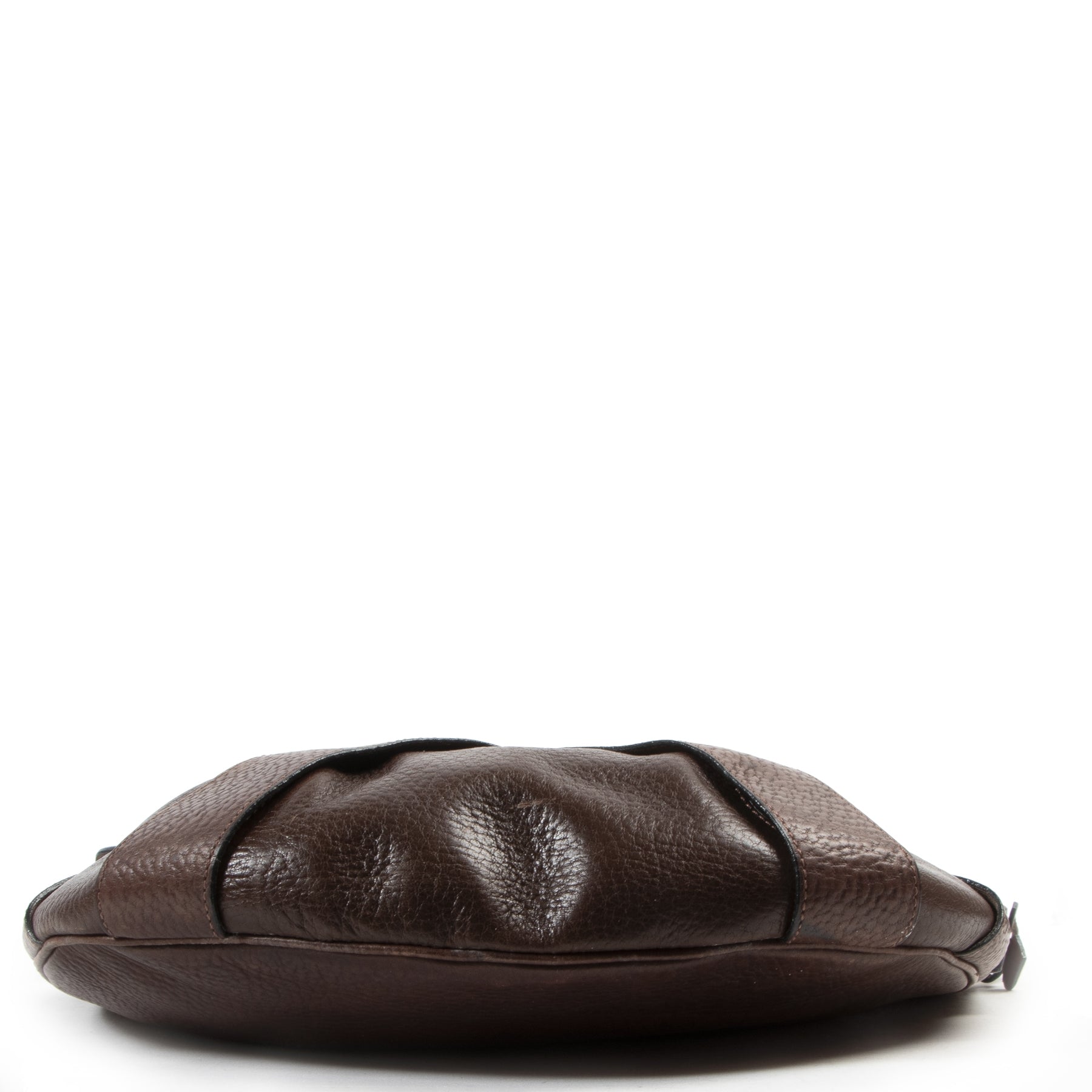Authentic secondhand Delvaux Brown Leather Flap Bag designer bags fashion luxury vintage webshop safe secure online shopping