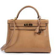 shop safe online Hermès Kelly 32 Natural Vache Liege GHW