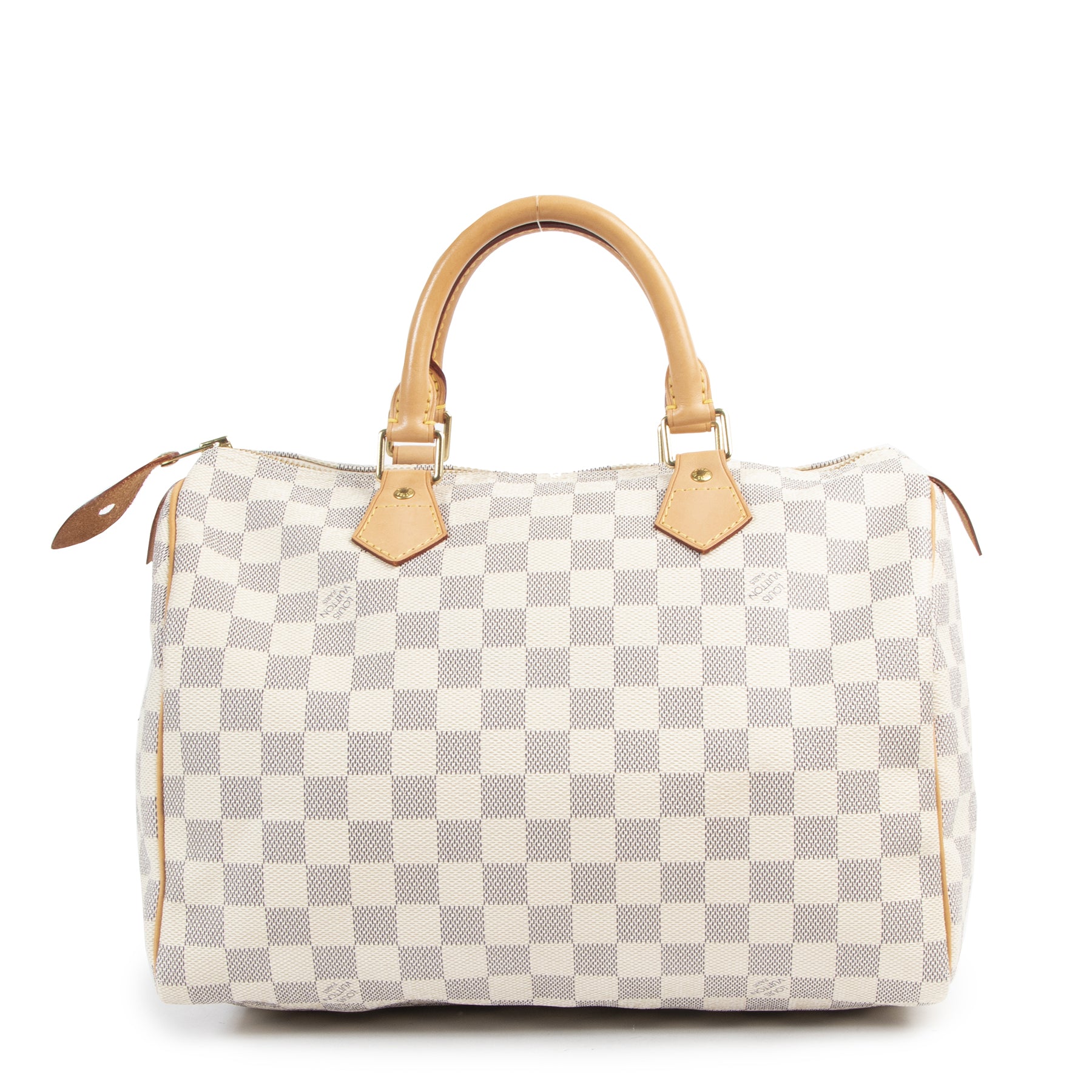 Authentic secondhand Louis Vuitton Damier Azur Speedy 30 Bag designer bags fashion luxury vintage webshop safe secure online shopping