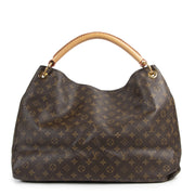 Authentieke Tweedehands Louis Vuitton Monogram Artsy GM Shoulder Bag juiste prijs veilig online shoppen luxe merken webshop winkelen Antwerpen België mode fashion