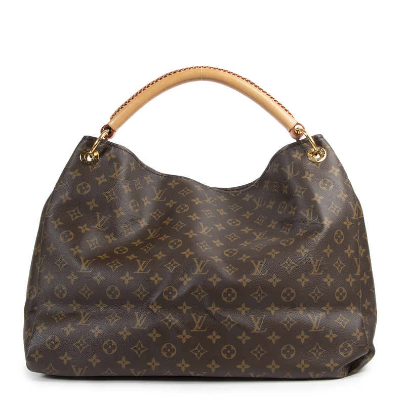 Authentieke Tweedehands Louis Vuitton Monogram Artsy GM Shoulder Bag juiste prijs veilig online shoppen luxe merken webshop winkelen Antwerpen België mode fashion