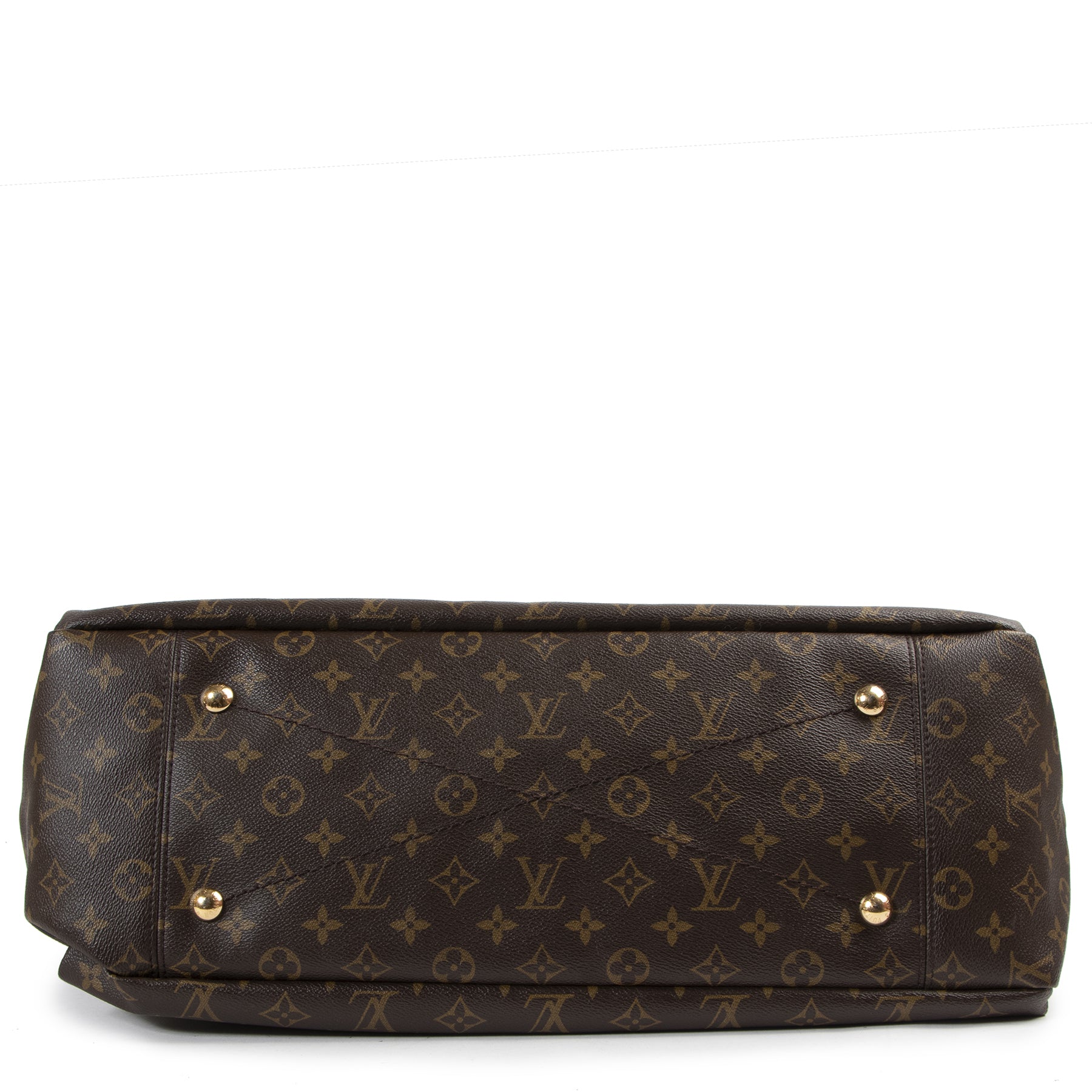 Authentieke Tweedehands Louis Vuitton Monogram Artsy GM Shoulder Bag juiste prijs veilig online shoppen luxe merken webshop winkelen Antwerpen België mode fashion